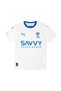 Youth Kids Al-hilal Sfc 24/25 Away Football Jersey Top - White
