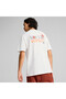 Mens DOWNTOWN Relaxed Graphic Tee - White - 2