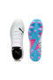 Youth Kids FUTURE 7 PLAY FG/AG Football Boots Crampons - White - 4