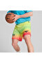 Mens MELO 1Love Basketball Shorts - Yellow - 3