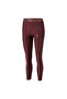 Womens Deco Glam High Waist Full-Length Training Tights - Purple