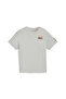 Youth Boys FOR THE FANBASE Graphic Tee - Gray - 4