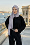 شال شيفون عملي يمكن ارتداؤه بدون إبر، رمادي، PS-11 - 2