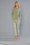 Dowry Women's Cotton Long Sleeve Pajama Set 09-271 - 2
