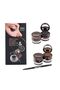 Waterproof Eyebrow Tattoo And Eyeliner Set Brown