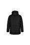Kocaelispor 1090117 Tall Anorak Long Coat Black - 3