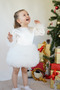 Baby Girl Dress Long Sleeve Tulle Tutu Special Occasion Party Birthday Satin Ball Gown Children Dress - 8