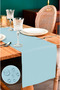 Canvas Liquid-Proof Stain-Proof Runner Blue 40 X 150cm - 3
