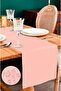 Canvas Liquid-Proof Stain-Resistant Runner Light Pink 50 X 150cm