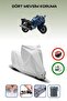 Grey Lock Compatible Yamaha Fjr 1300 Compatible Motorcycle Tarpaulin Waterproof