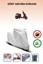 Gray Lock Compatible Mondial Air Time Compatible Motorcycle Tarpaulin Waterproof