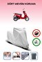 Gray Lock Compatible Kanuni Wiki 125 Compatible Motorcycle Tarpaulin Waterproof