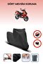 Black Rear Bag Lock Incompatible with Kanuni Deer 152 Compatible Motorcycle Tarpaulin, 4 Seasons