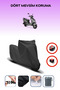 Black Rear Bag Lock Incompatible Rks Rosewood 50 Compatible Motorcycle Tarpaulin, 4 Seasons
