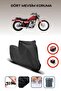 Black Rear Bag Lock Incompatible Honda Cmx 250 Rebel Compatible Motorcycle Tarpaulin, 4Seasons