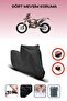 Black Rear Bag Lock Incompatible Ktm 300 Exc Six Days Compatible Motorcycle Tarpaulin, 4 Seasons