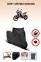 Black Rear Case Lock Incompatible Honda Crf1100L Africa Twin Compatible Motorcycle Canvas, 4Seasons