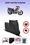 Black Rear Bag Lock Incompatible Arora Ar 185-20 Storm Compatible Motorcycle Tarpaulin, 4 Seasons