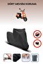 Black Rear Bag Lock Incompatible Kuba Blueberry Compatible Motorcycle Tarpaulin, 4 Seasons