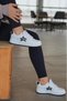 Women's White Sneaker Daily Comfortable Sports Shoes 051 - 3