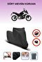 Black Rear Bag Lock Incompatible Honda Nc 700 X Compatible Motorcycle Canvas, 4 Seasons