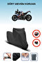 Black Rear Bag Lock Incompatible Bmw m 1000 Rr Compatible Motorcycle Tarpaulin, 4 Seasons
