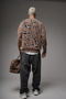 Crew Neck Men's Sweatshirt with Embroidery Detail on the Back - 6