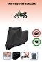 Black Lock Compatible Mondial X-Treme Max 200I Compatible Motorcycle Tarpaulin Waterproof