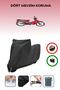 Black Lock Compatible Yuki Yk100-7 Paşa-S Compatible Motorcycle Tarpaulin Waterproof