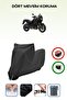 Black Lock Compatible Yamaha Xt 1200Z Super Tenere Compatible Motorcycle Tarpaulin Waterproof