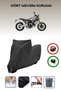 Black Lock Compatible Ducati Scrambler 1100 Special Compatible Motorcycle Tarpaulin Waterproof