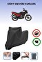 Black Lock Compatible Hero Glamour Compatible Motorcycle Tarpaulin Waterproof