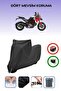 Black Lock Compatible Ducati Multistrada 1260 Pikes Peak Compatible Motorcycle Tarpaulin Waterproof