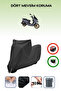 Black Lock Compatible Arora Safari Pro Compatible Motorcycle Tarpaulin Waterproof