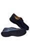 Fully Orthopedic Diabetes Genuine Leather Drawstring Men's Father's Flat Sole Shoes - 5