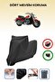 Black Lock Compatible Yamaha Royal Star Xvz 1300 Compatible Motorcycle Tarpaulin Waterproof