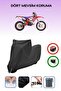 Black Lock Compatible Beta Rr 250 2t Enduro Racing Compatible Motorcycle Tarpaulin Waterproof