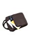 Men's Shoulder Strap Tan Color 11.5 Inch iPad Tablet Notebook Laptop Bag - 8