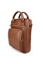 Men's Shoulder Strap Tan Color 11.5 Inch iPad Tablet Notebook Laptop Bag - 6