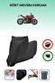 Black Lock Compatible Ducati Streetfighter V4 S Compatible Motorcycle Tarpaulin Waterproof
