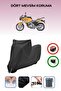Black Lock Compatible Bmw F 650 Cs Compatible Motorcycle Tarpaulin Waterproof