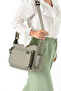Sanmorris Women's 3-Compartment Parachute Fabric Adjustable Crossbody Bag - 3