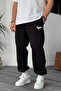 Men's Hype Printed Baggy Adjustable Leg 3 Thread Ş Fleece-Lined Loose Fit Stopper Leg Sweatpants