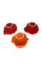 Porcelain Minimal Leaf & Oyster Shape Sauce Bowl |   Set of 3 - 5