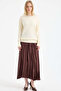 Round Neck Pearl Detailed Knitwear Sweater - Ecru