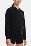 Rival Terry Loose Fit Full Zip Hoodie Women's Hooded Loose Fit Zippered Sweatshirt Si