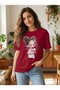 T-Shirt with a Cute Girl Print. Women's T-Shirt - Stylish and Modern for Everyday Combinations - 4