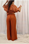 Sahra Bohem Wide-Leg Pants / Tile - 4