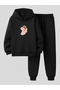 Hooded Kids Sweatshirt - Tracksuit Set Strawberry Baby Printed