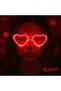 Red Led Light-Up Glasses – 3 Modes Party - Glow Glasses